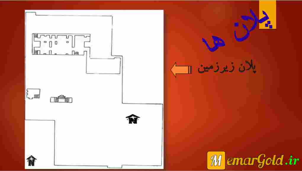 پروژه مرمت خانه نصیرالدوله - پلان ها - معمار گلد پلان مرمت خانه نصیرالدوله