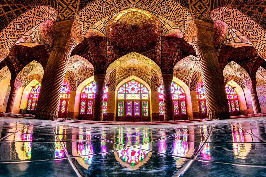 زیبایی شناسی در معماری | مسجد نصیرالملک
