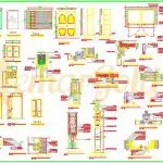 نقشه مسکونی 8 طبقه نظام مهندسی