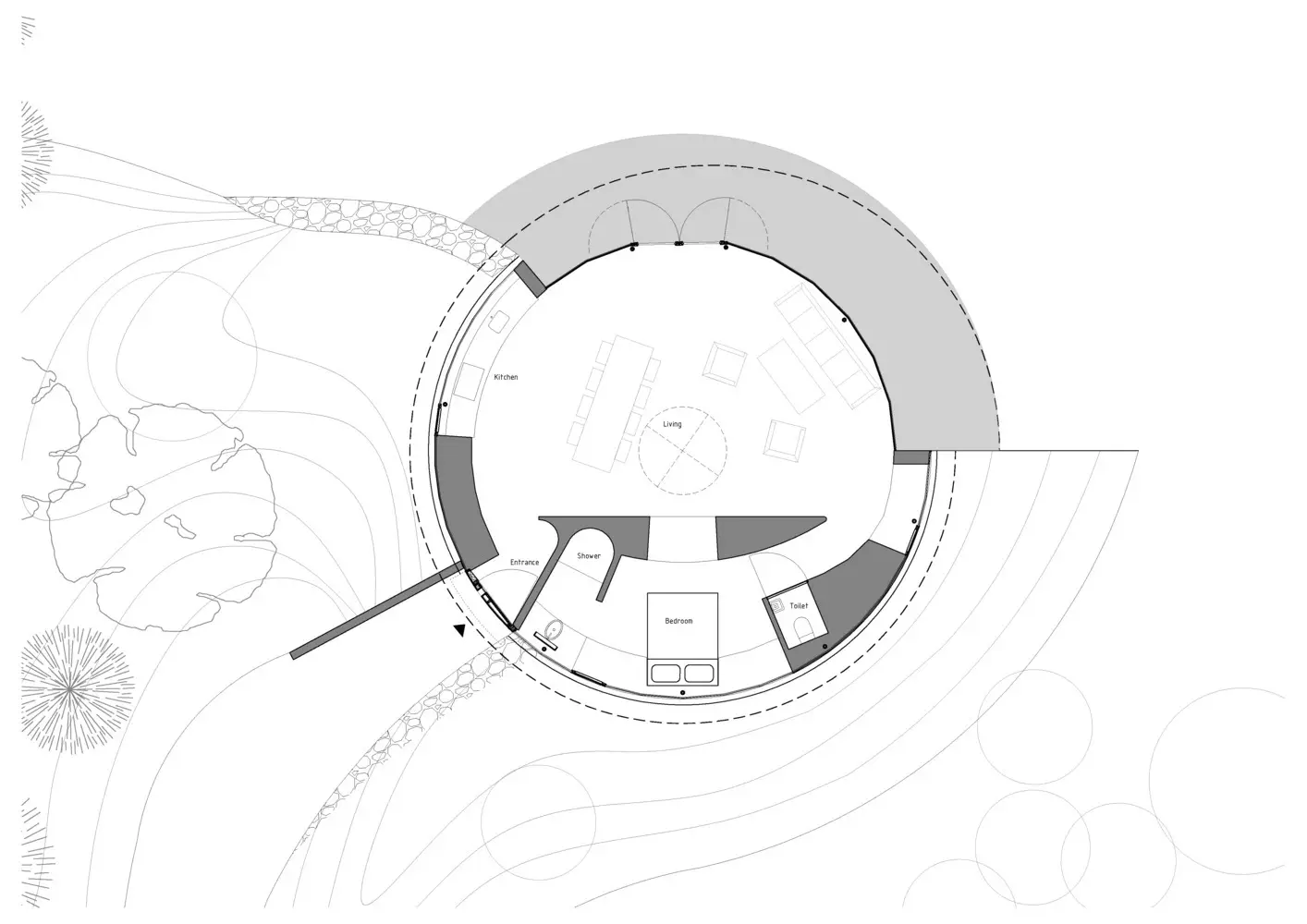 نکات مهم در طراحی پلان دایره‌ای